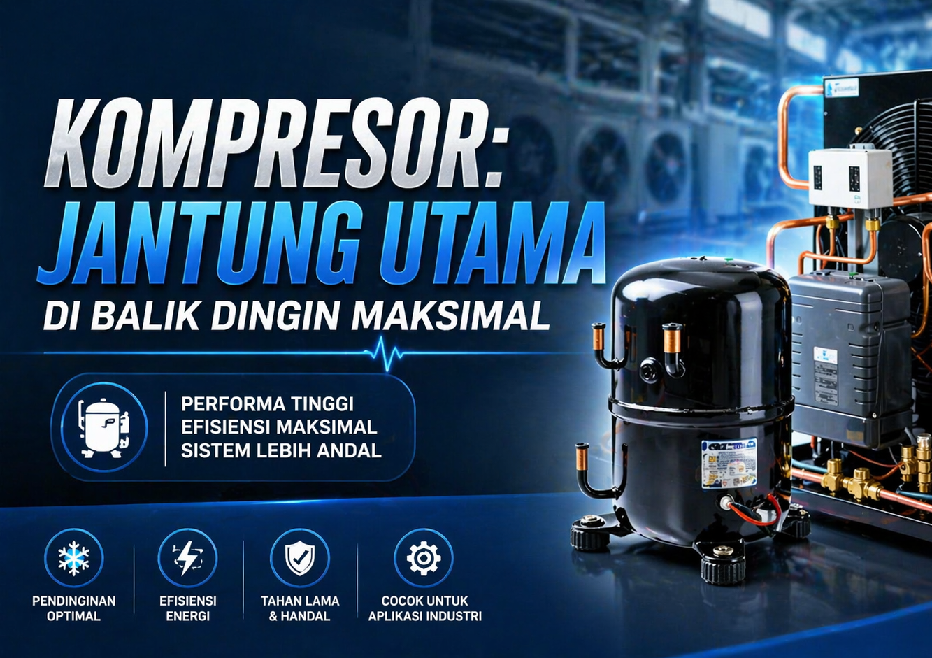 Kompresor: Jantung Utama di Balik Dingin Maksimal